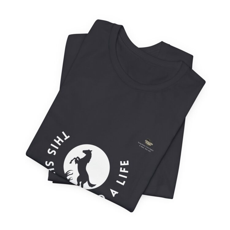 "This Shirt Saved a Life" Unisex Jersey Tee by Bella & Canvas - Image 5