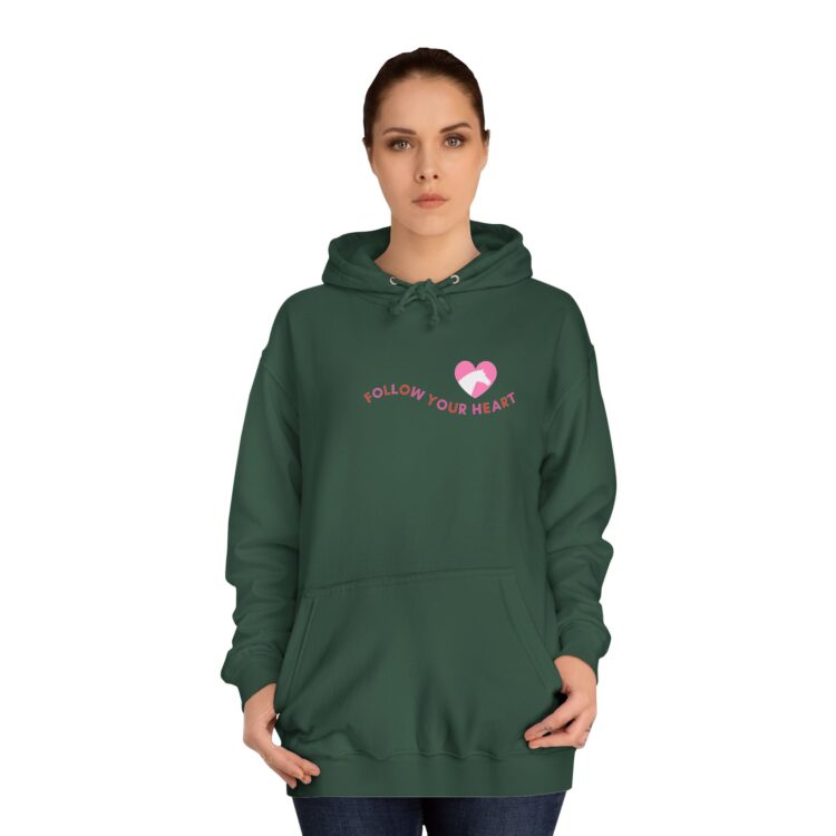 Follow Your Heart Unisex Hoodie - Cozy Casual Wear For Everyone - Image 24