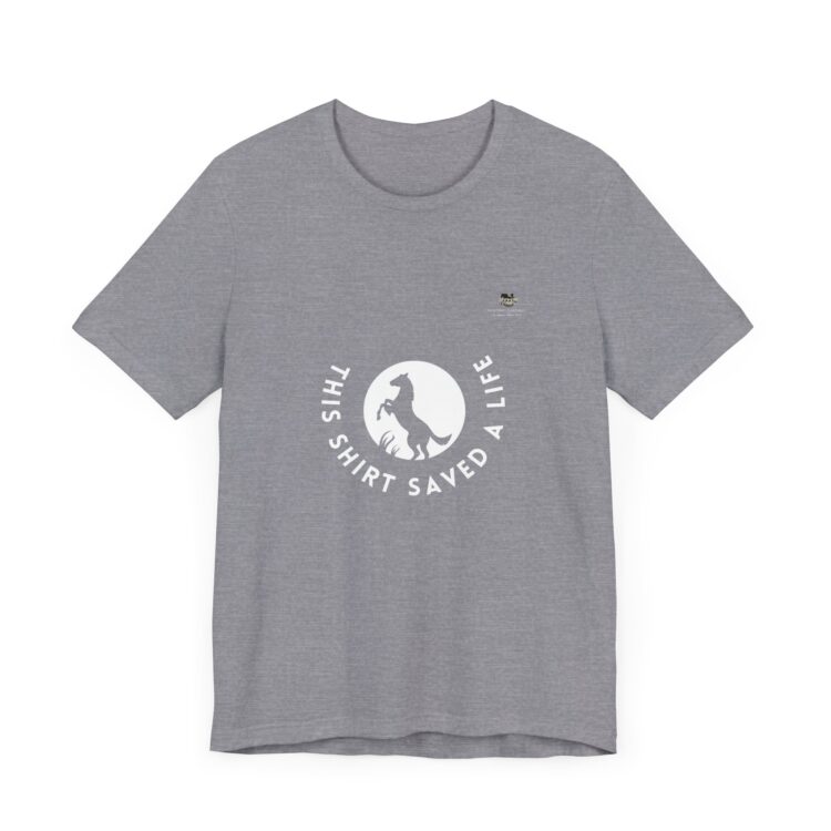 "This Shirt Saved a Life" Unisex Jersey Tee by Bella & Canvas - Image 7